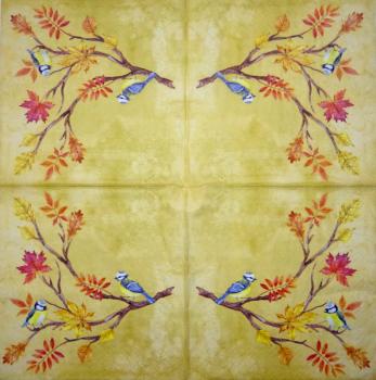 035 Vögel - 3-lagig - Ihr